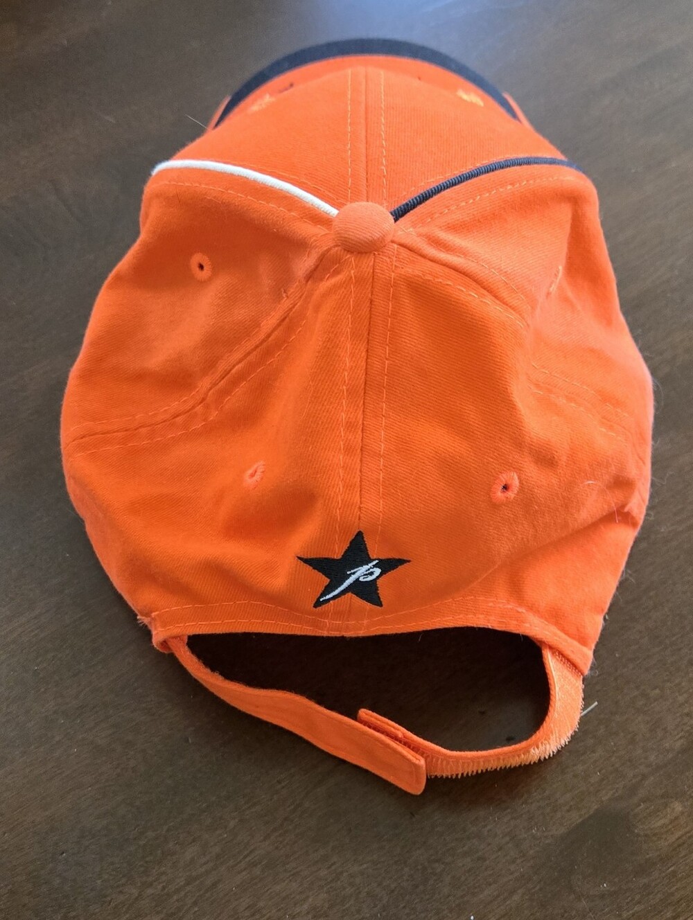 Zephyr Cup Winners Autographed Orange and Black Philadelphia Flyers Baseball Cap - Picture 2 of 3